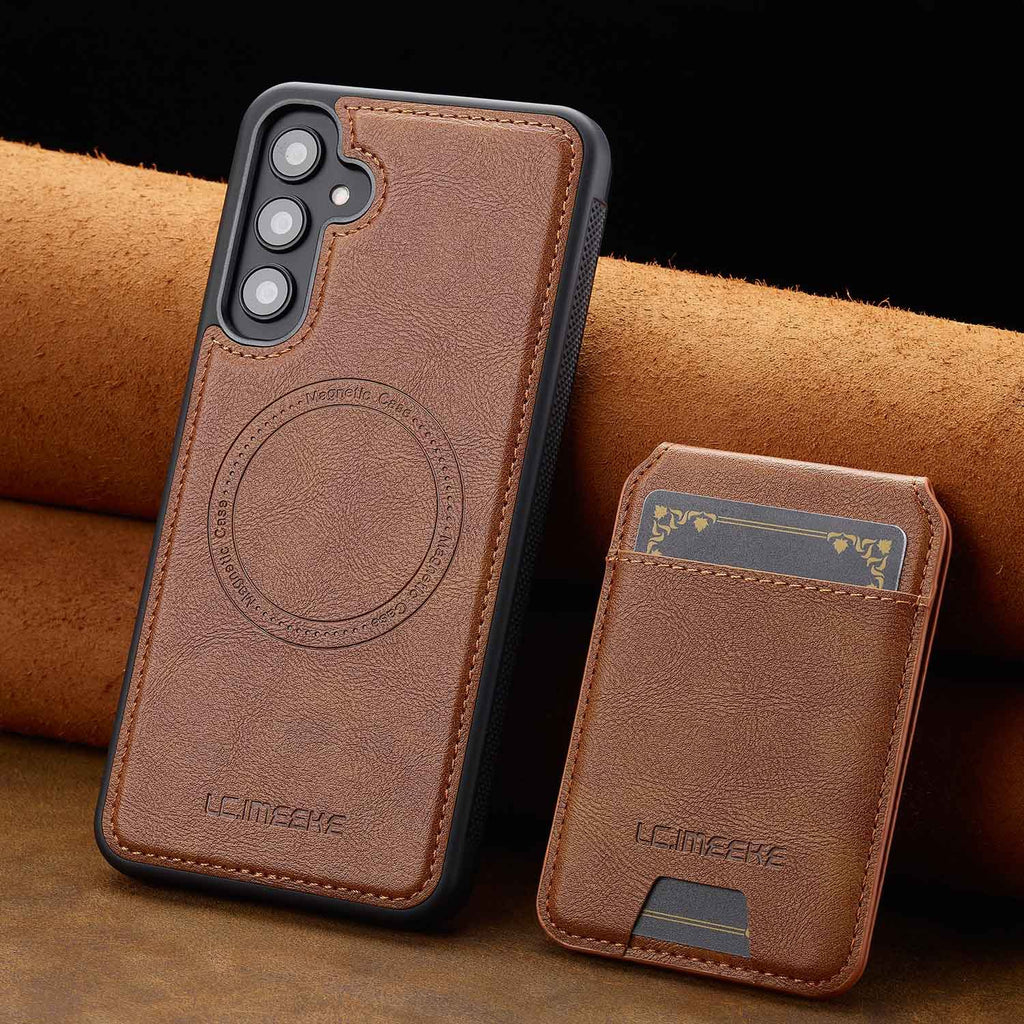 Housse de téléphone pour porte-cartes magnétiques pour couverture de protection anti-scan A55 pour A16