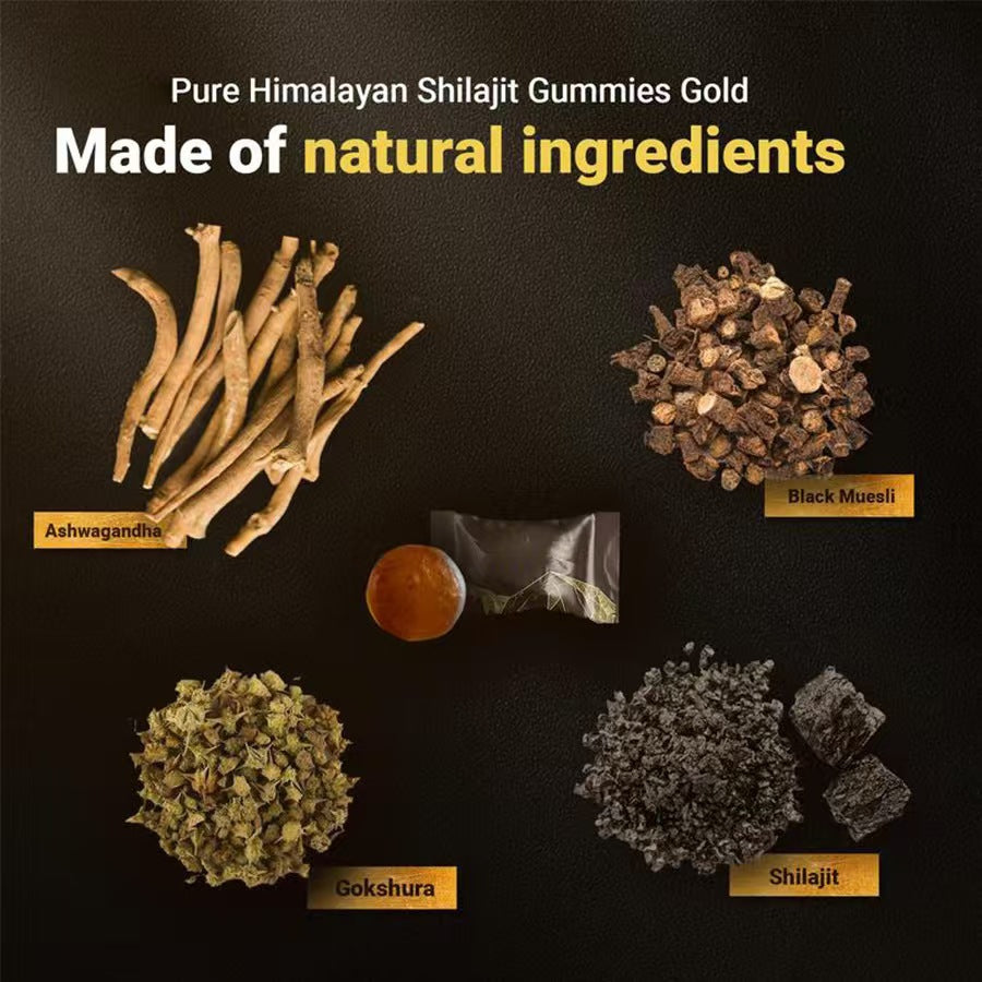 Soutien au rein Shilajit Gummies