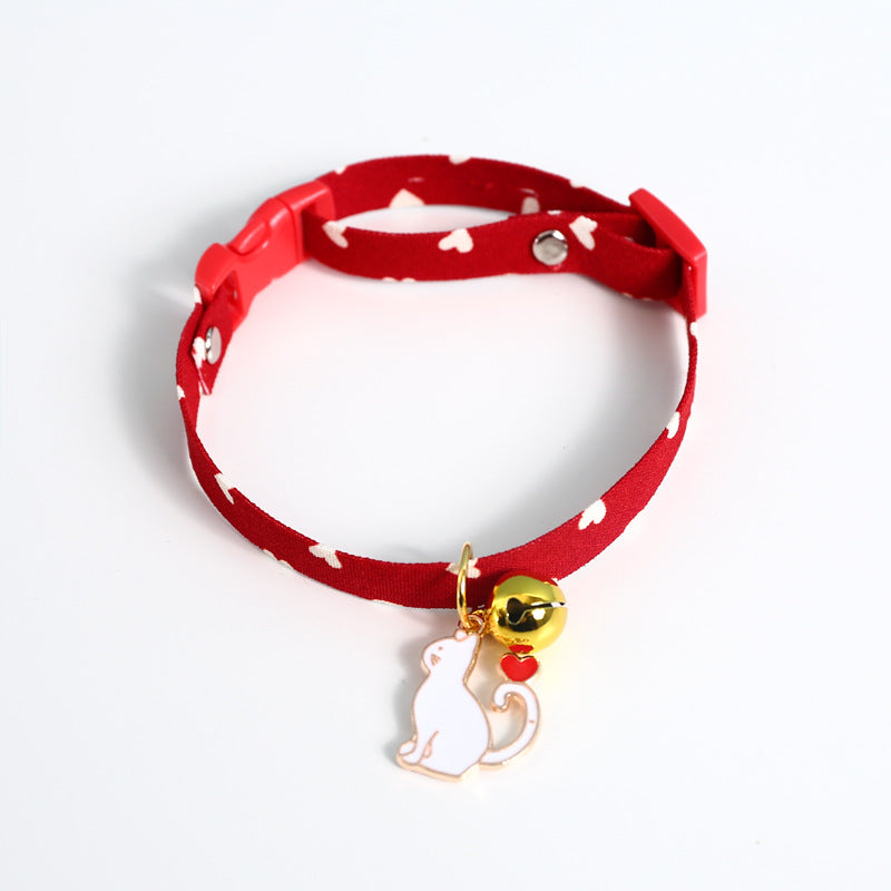 Collier de sécurité pour chien de chat, couleur confluent avocat