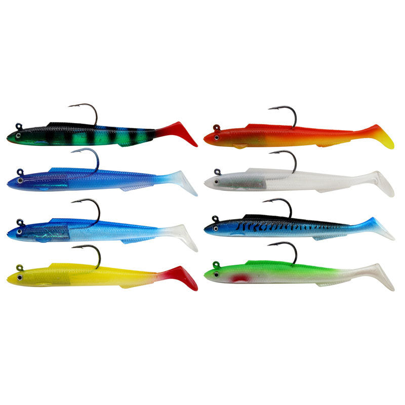 Bait de pêche bionique à queue en T revêtu de logiciel