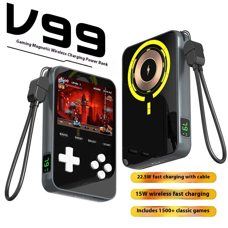 Banque magnétique de puissance sans fil Handheld Machine de jeu Power Bank