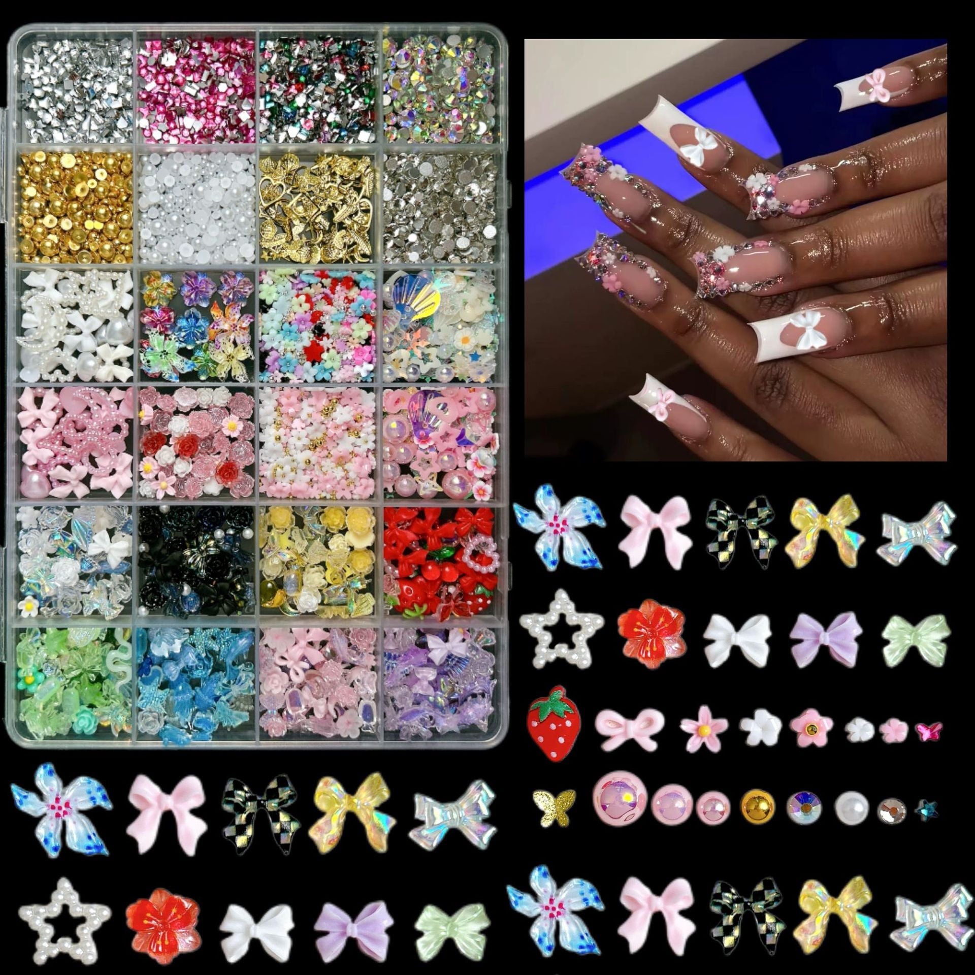 Pure et séduisant style mini bricolage floral Kit
