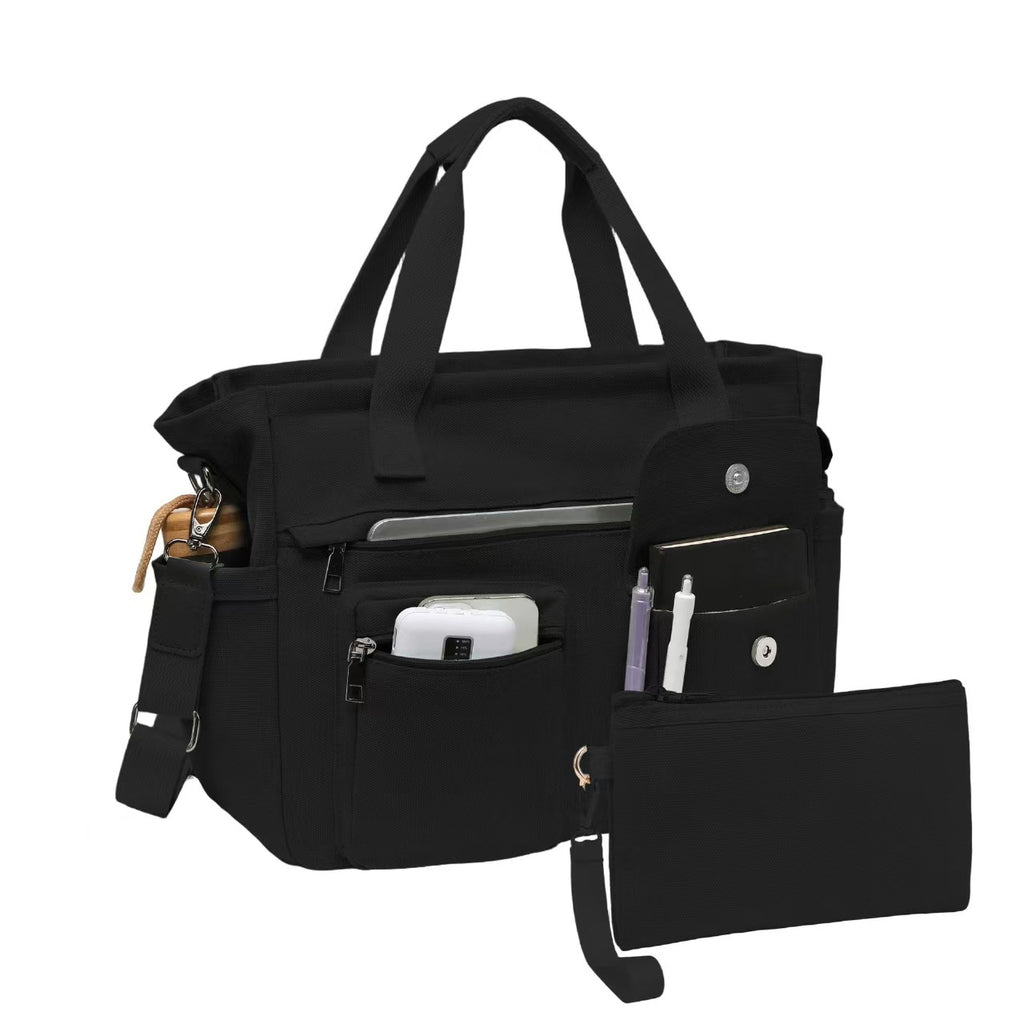 Grande capacité Casual Toile épaule et sac de corps pour les femmes