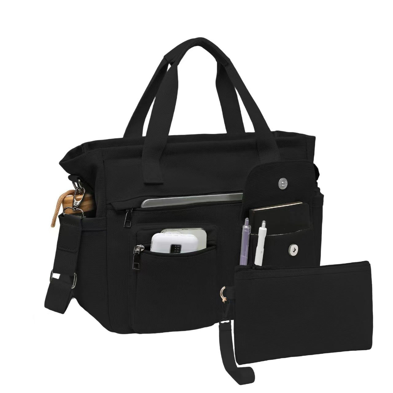 Grande capacité Casual Toile épaule et sac de corps pour les femmes