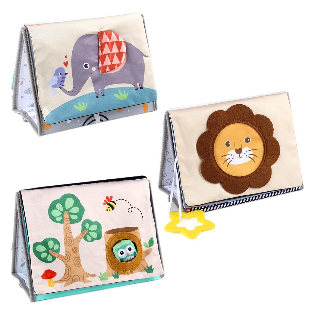 Baby Cloth Book Animal Tail Jouets d'éducation précoce