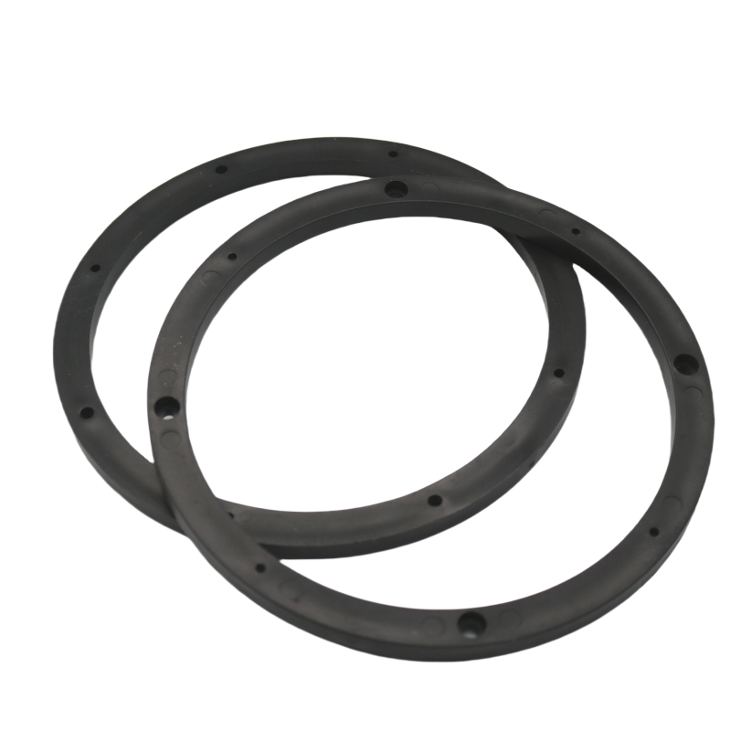 2pcs Épaisseur 9MM 6.5Speaker Spacers Universal Car Audio Speaker Soild Pad Subwoofer Mid