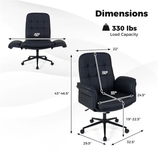 5-Position réglable accoudoir Criss Cross Chaise