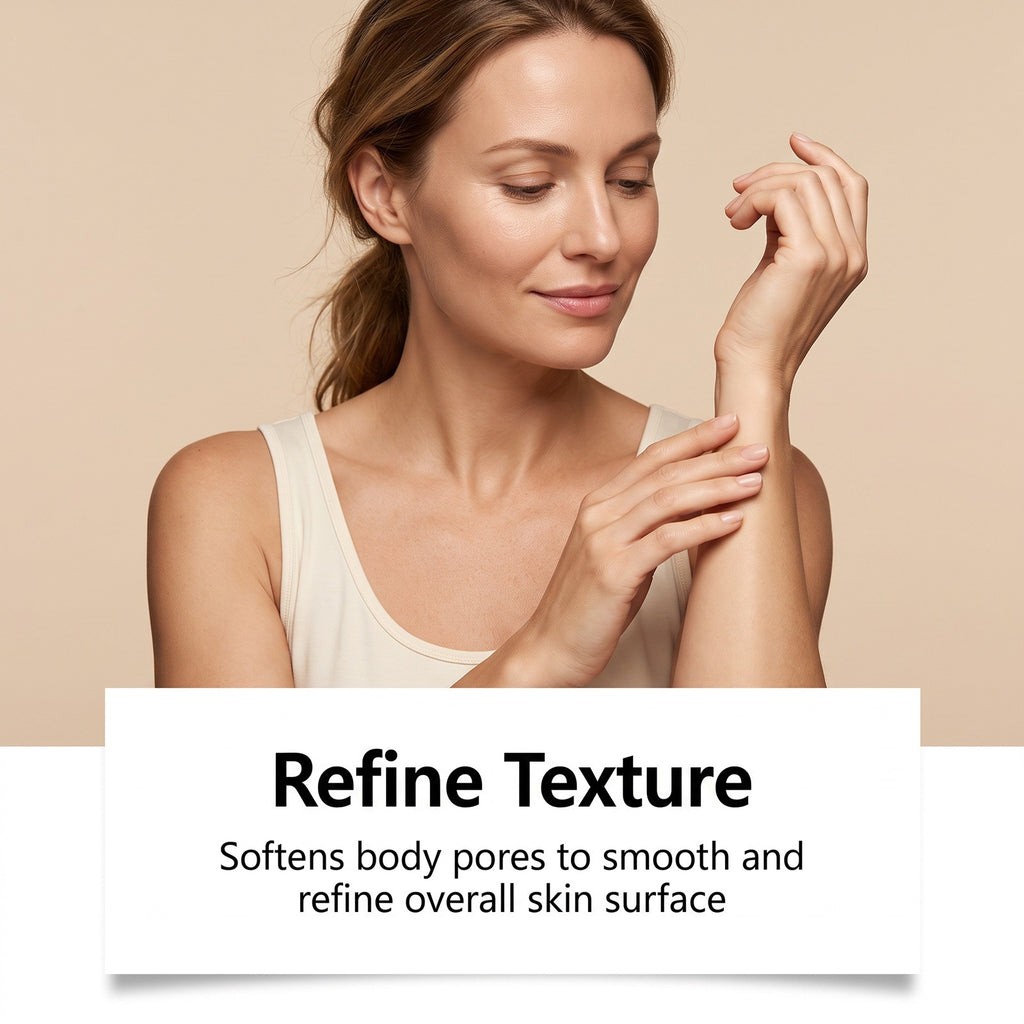Crème pour soins de la peau crépie