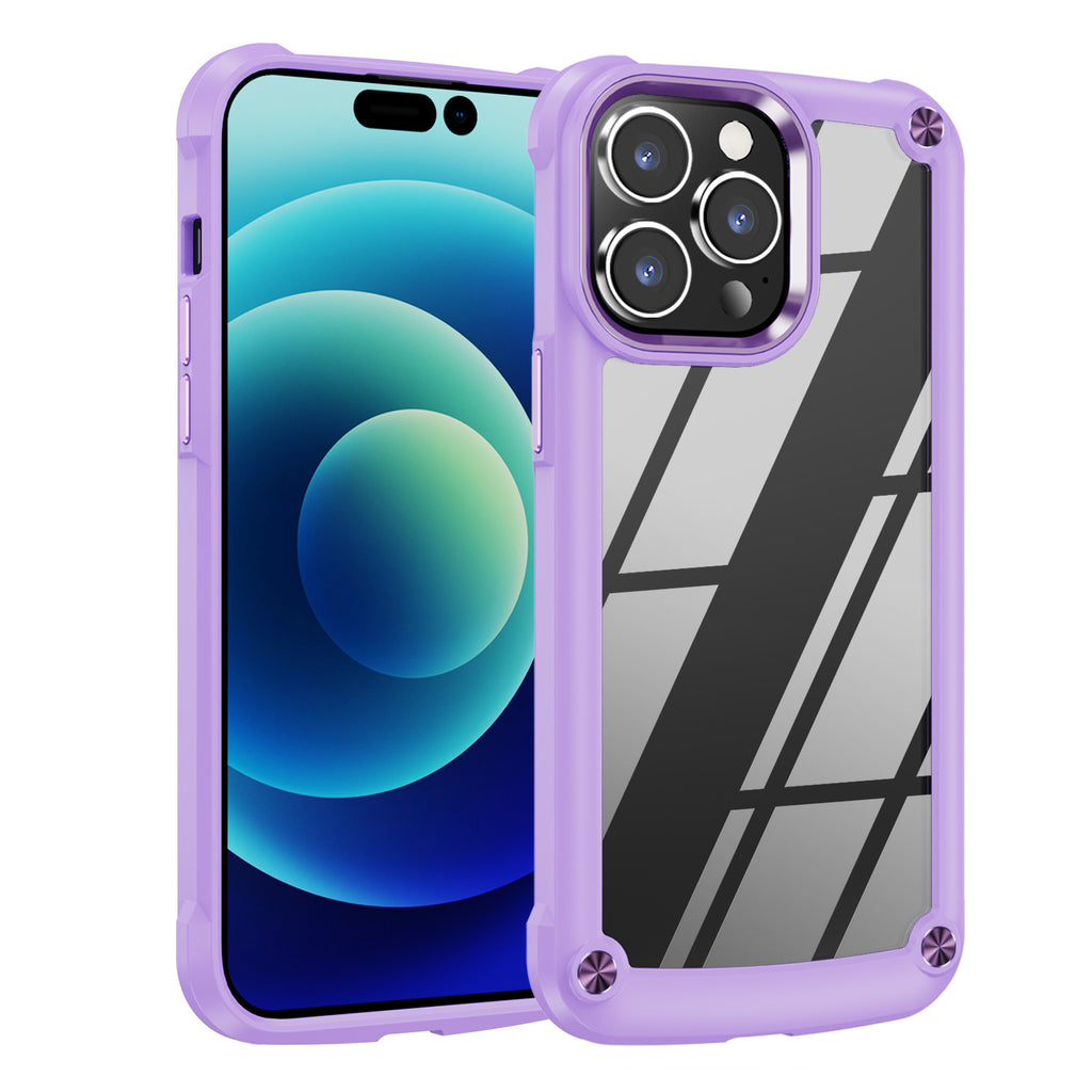 Étui de téléphone mobile transparent Super Shatterproof