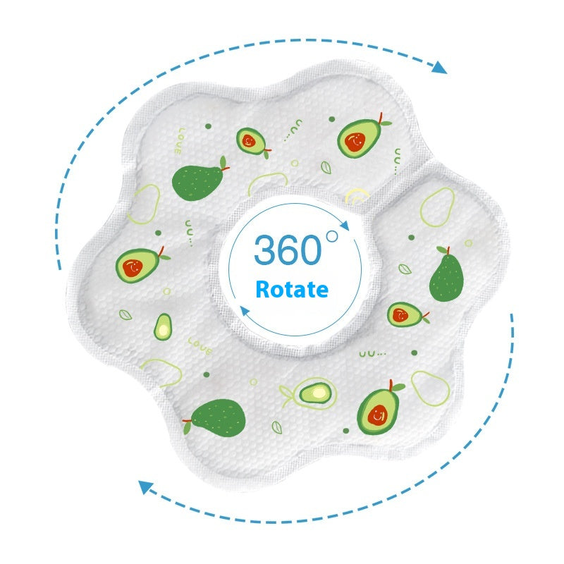 Serviette de salive jetable bébé mange bib