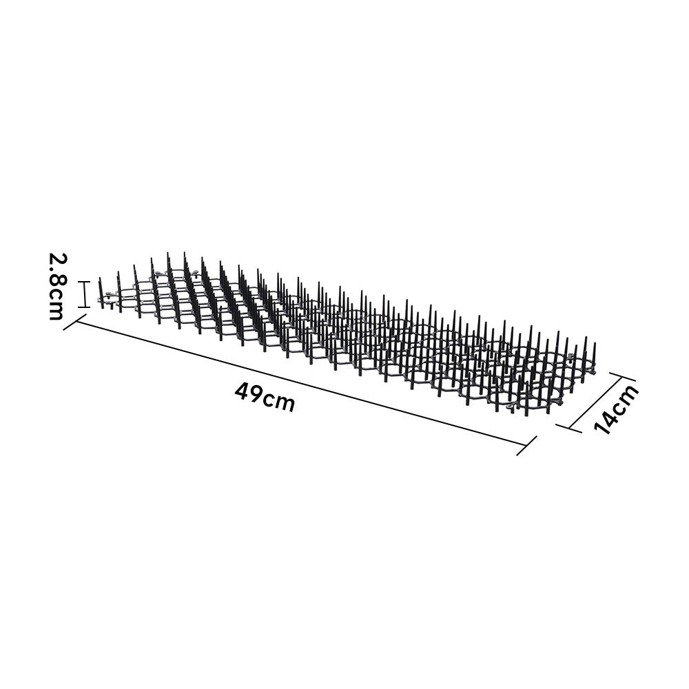 6x Cat Scat Mat Spike Chien Anti-Cat Peste Déterrent Obscurcisseur animal Uk