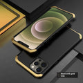 Étui de téléphone à vis métallique résistant à la chute