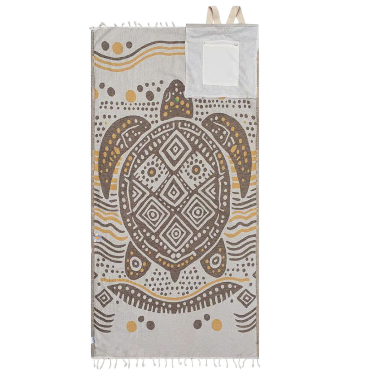 Sac de serviette de plage convertible 2-en-1 élégant