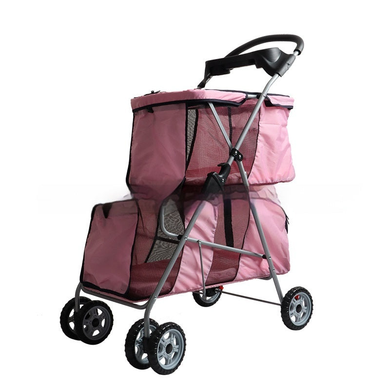 Petit poussette pliante légère