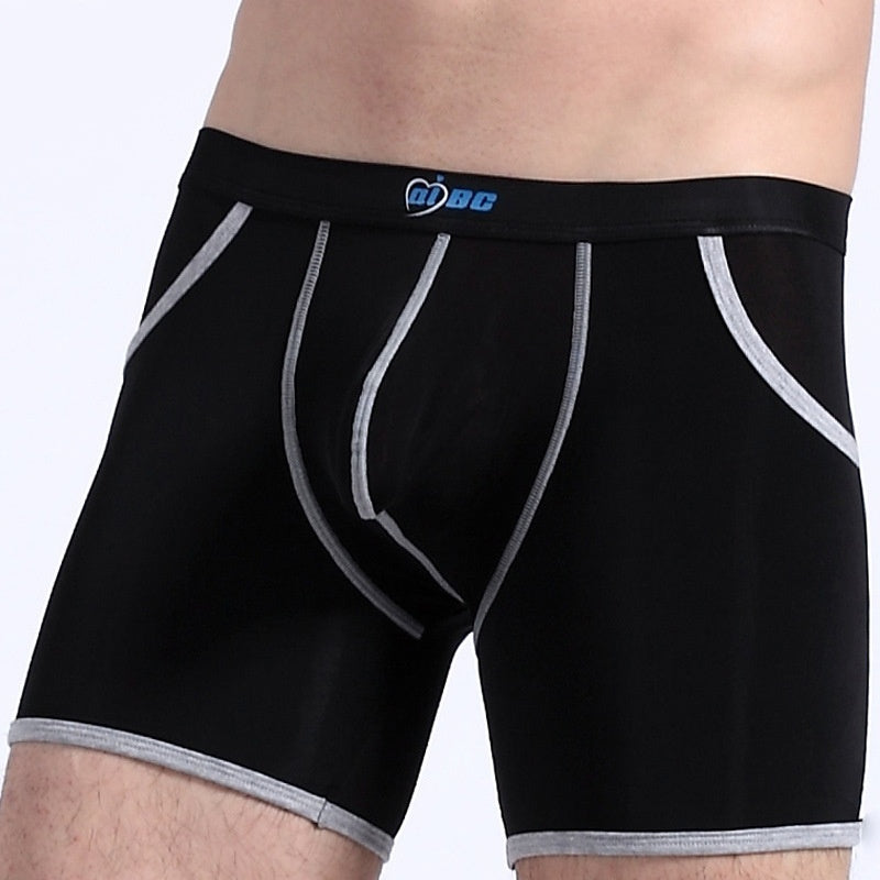 Pantalon en soie mince de glace Big Boxer