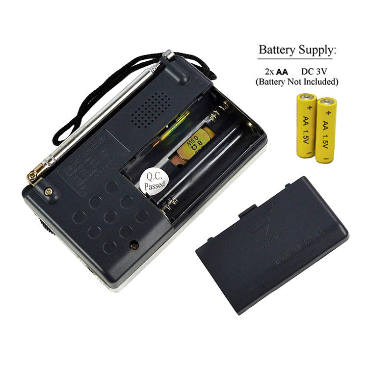 Portable Commerce extérieur FMAM Radio Gift Player pour les personnes âgées