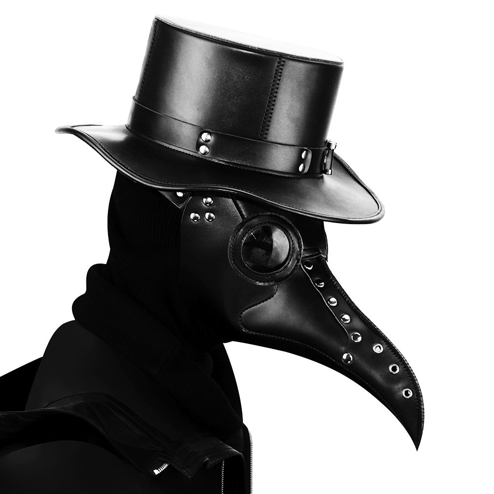 Steampunk Plague Beak Masquerade Party Masque Tête Femme