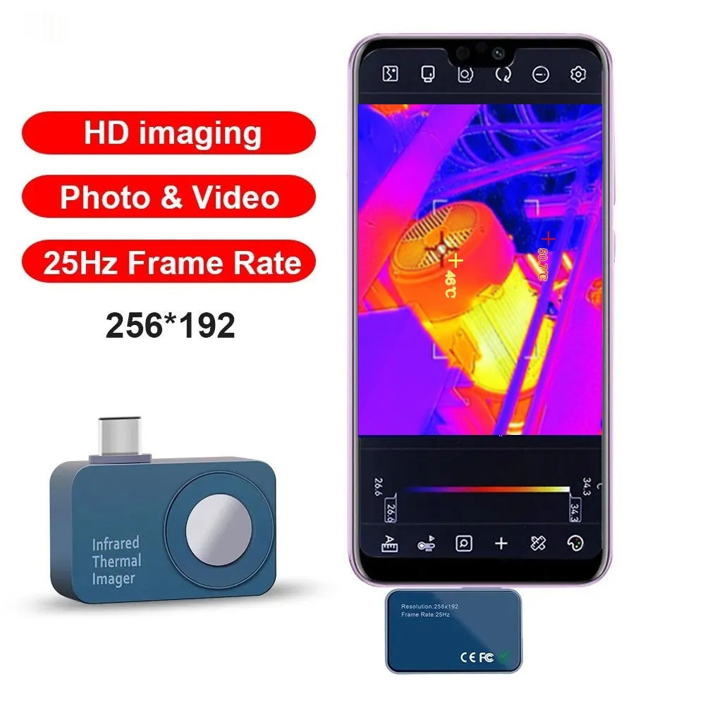 Rechargeable Android Thermal Imaging Camera