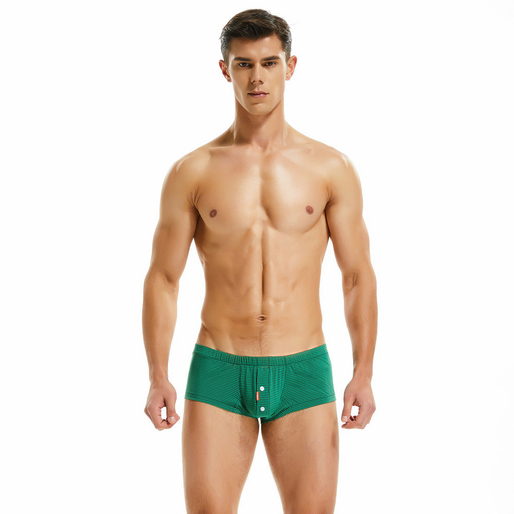 Shorts pour hommes Shorts Mode Petite Plaid Woven Casual