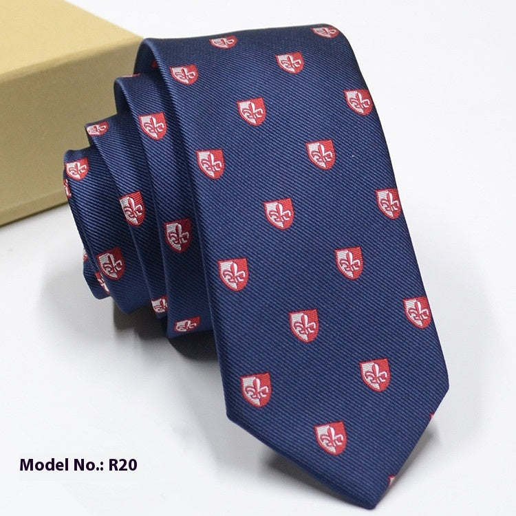 Mode Exquise Jacquard Tie Mariage Groom