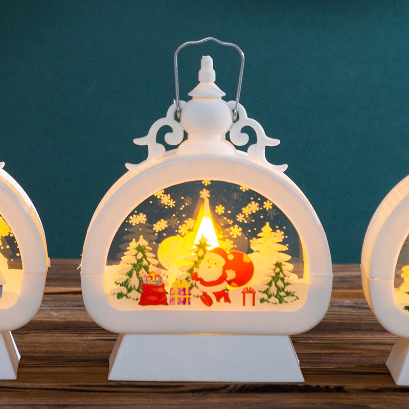 Décoration de Noël Fournitures Lampe Portable pour Enfants
