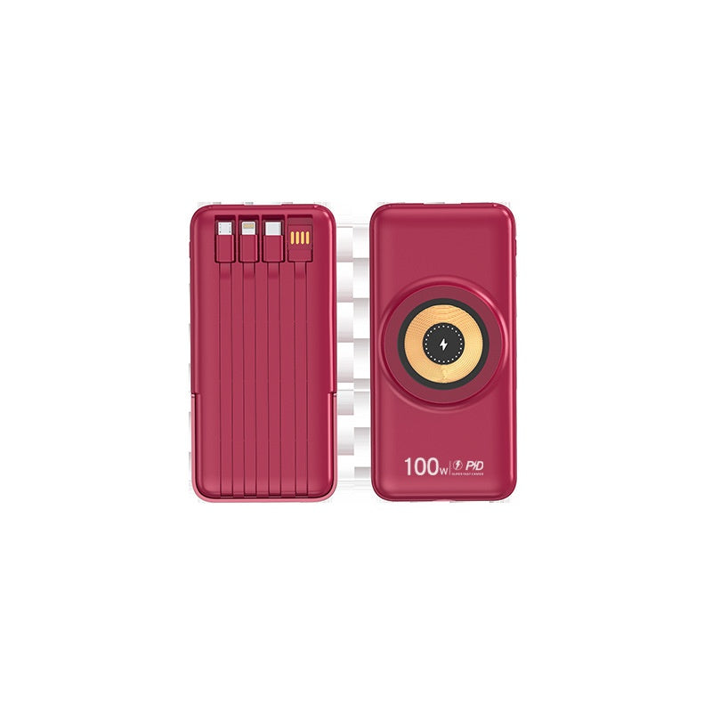 Grande capacité partagée avec câble 20000 MA Power Bank