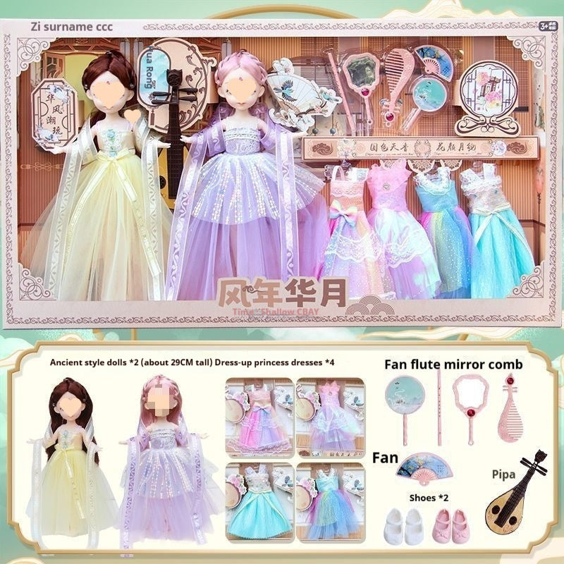 Coffret cadeau pour se vêtir princesse