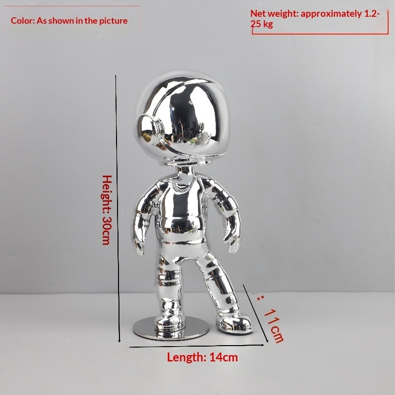 Décoration d'astronautes miroirs de luxe