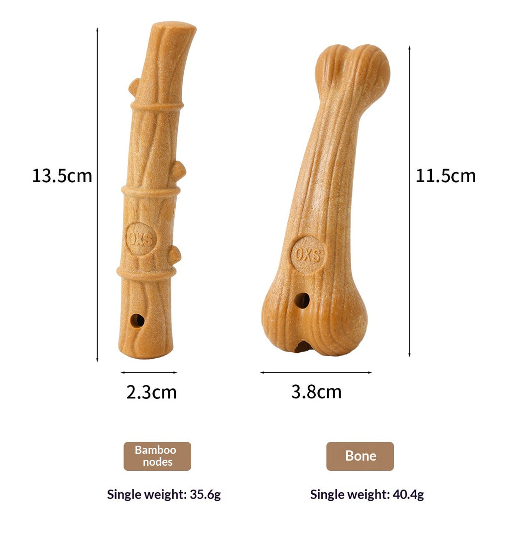 Jouet à mâcher en bois en plastique osier