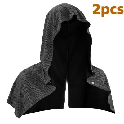 Serviette de sport à séchage rapide à capuche U-forme Cooling Serviette de protection contre le soleil