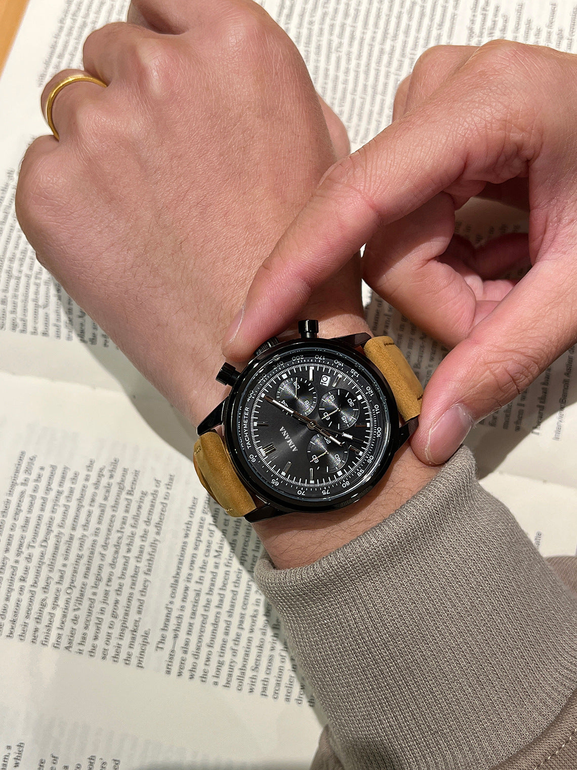 Men's Multifunction Casual Quartz Watch