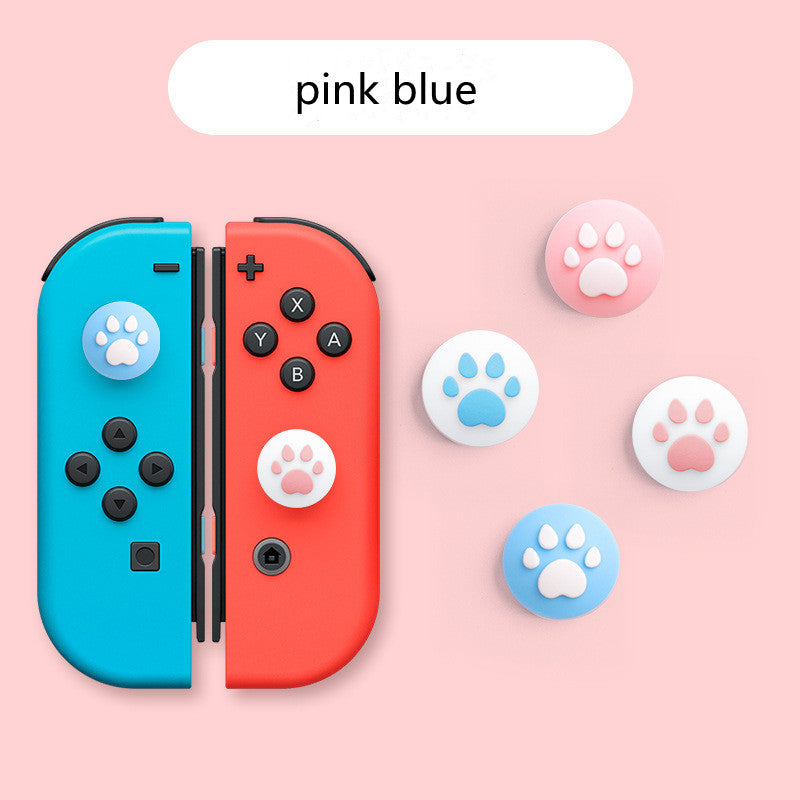 Convient pour Nintendo Lite Rocker Cat Claw Key Silicone Joycon Manche