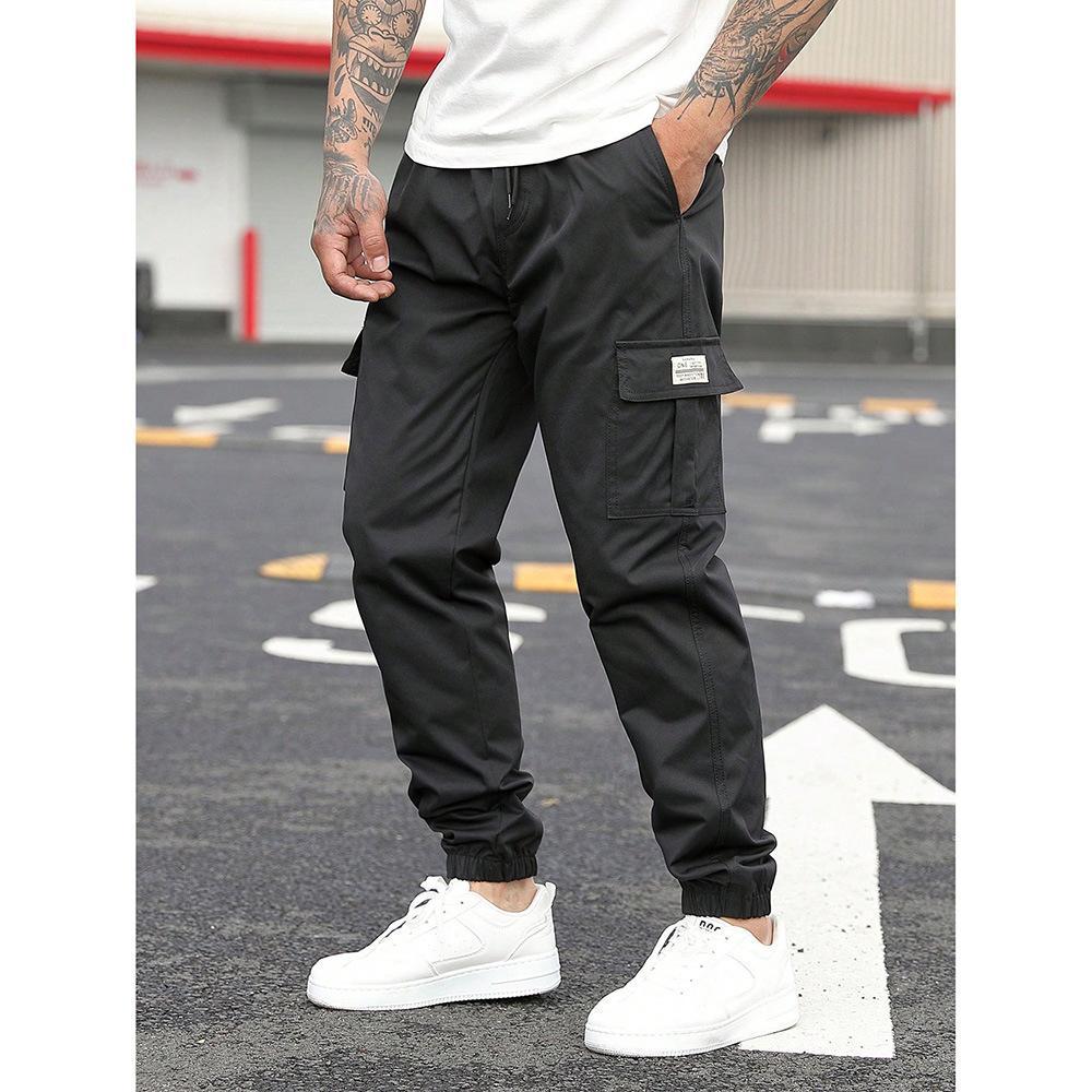 Pantalon casual pour hommes de sport multi-poches