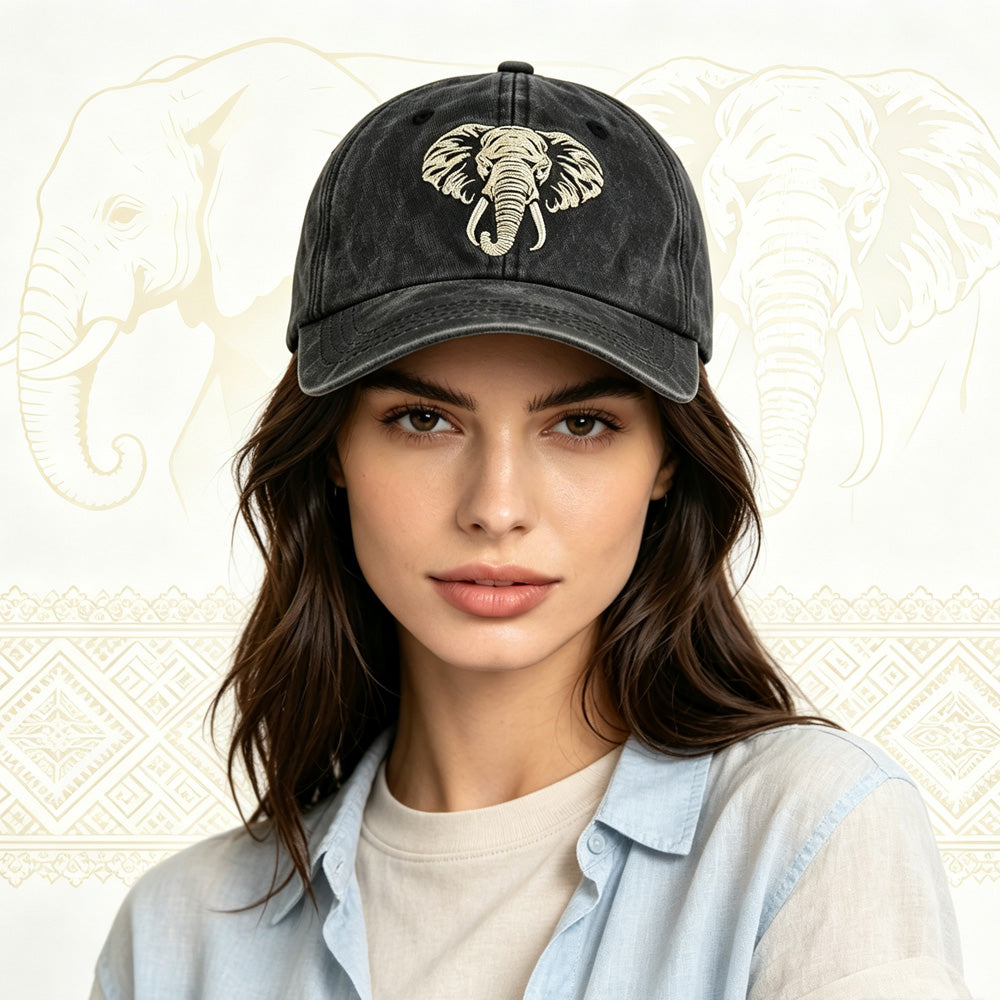 Casquette de baseball en coton lavé vintage 2pcs