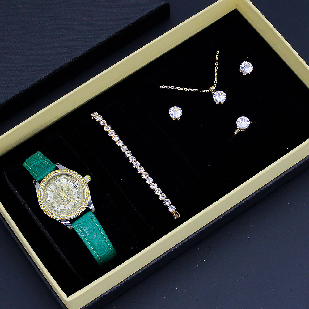 Ladies Montre belle montre de la Saint-Valentin bijoux costume avec décoration