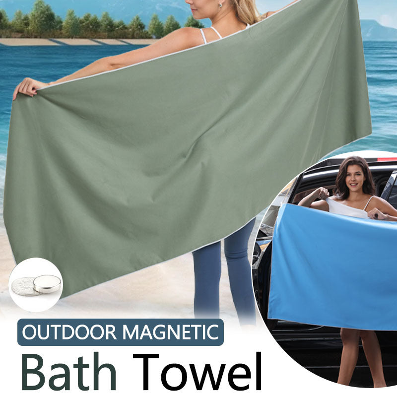 Serviette en microfibre à séchage rapide Serviette de bain polyvalente extérieure