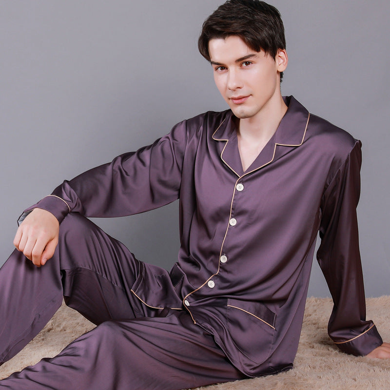 Pyjamas à manches longues pour hommes