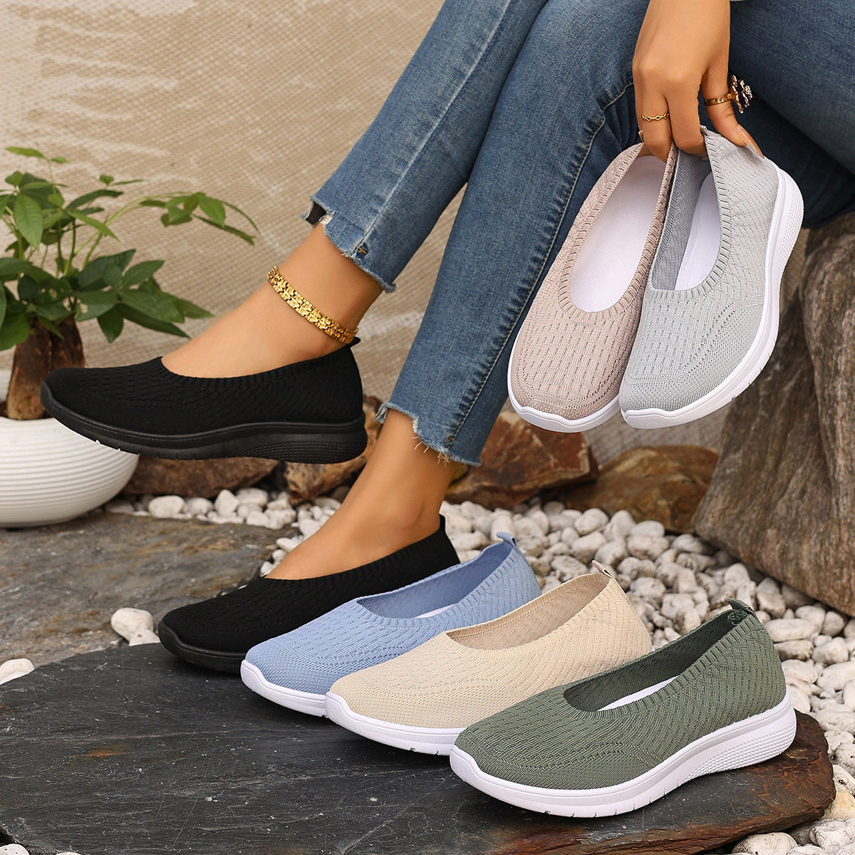 Femmes Plus-taille Chaussures Springautumn Styles