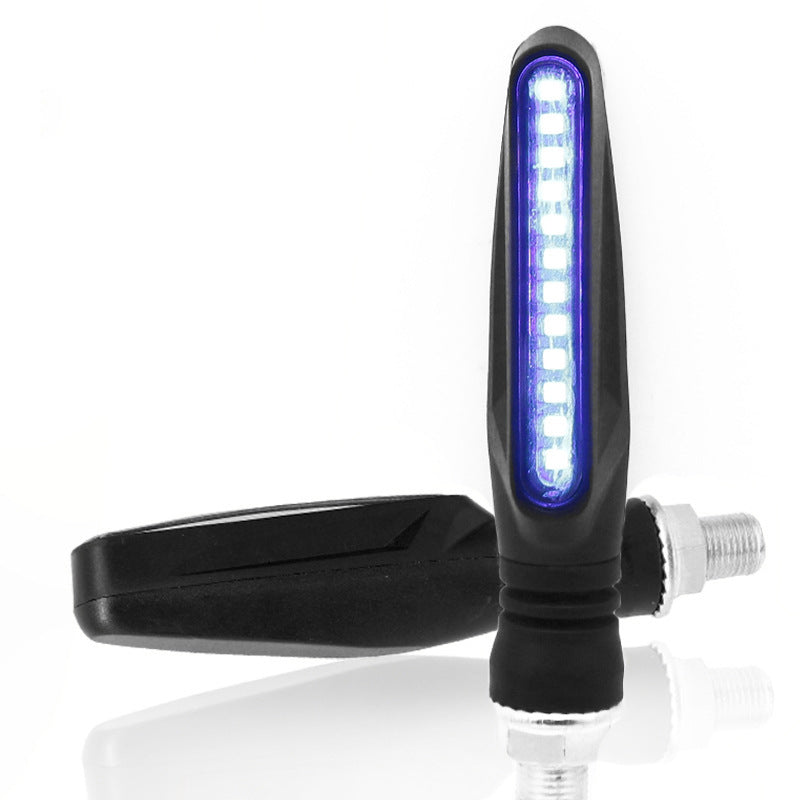 De bande LED Sequential Turn Signals pour les accessoires de moto modifiés 12V lumière de course