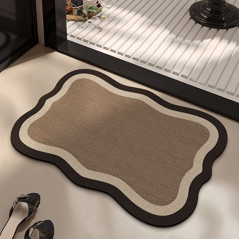 Tapis de douche antidérapant absorbant l'eau