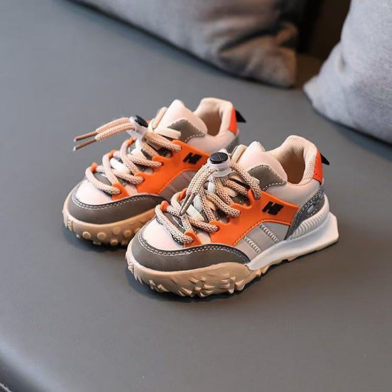 Chaussures de course de sport décontractées de style coréen pour enfants