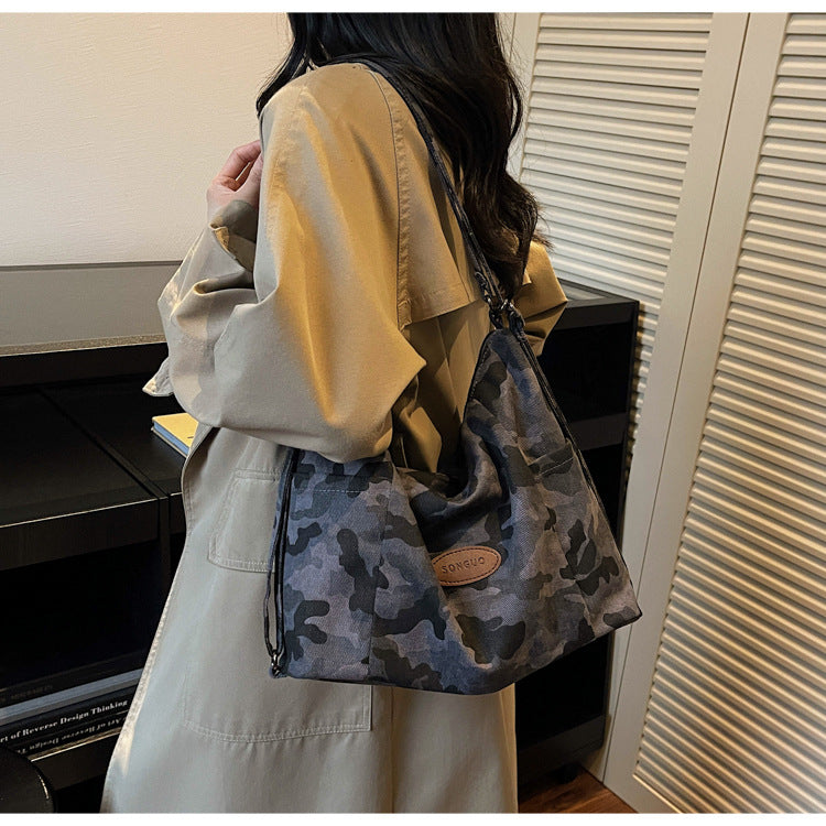 Leopard-print Sac à épaule pour femmes de grande capacité
