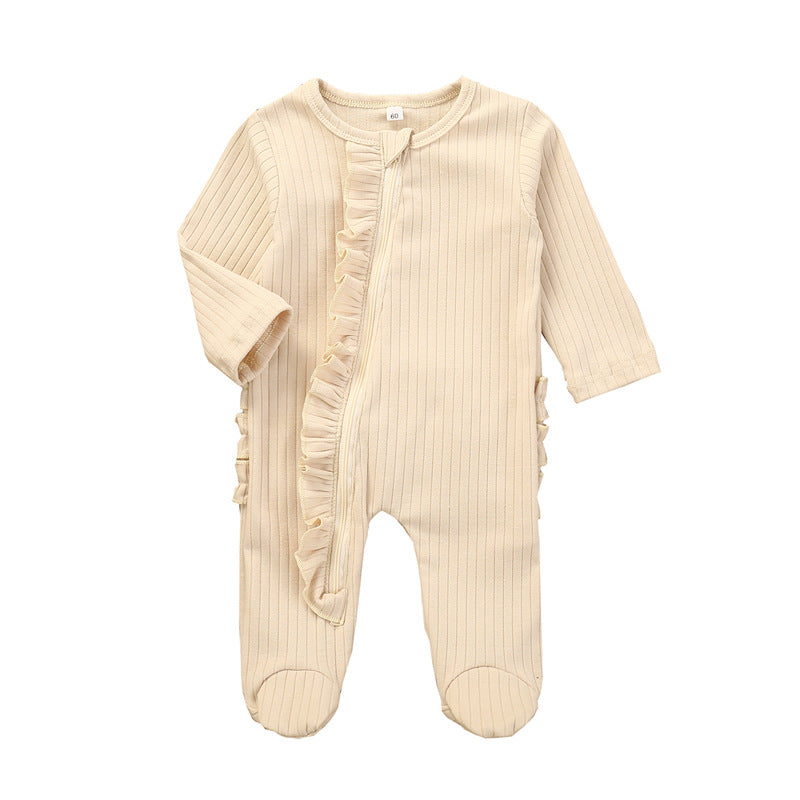Bébé Rompers Automne Hiver Garçons Filles Robe de saut à manches longues Romper Maillot de bébé