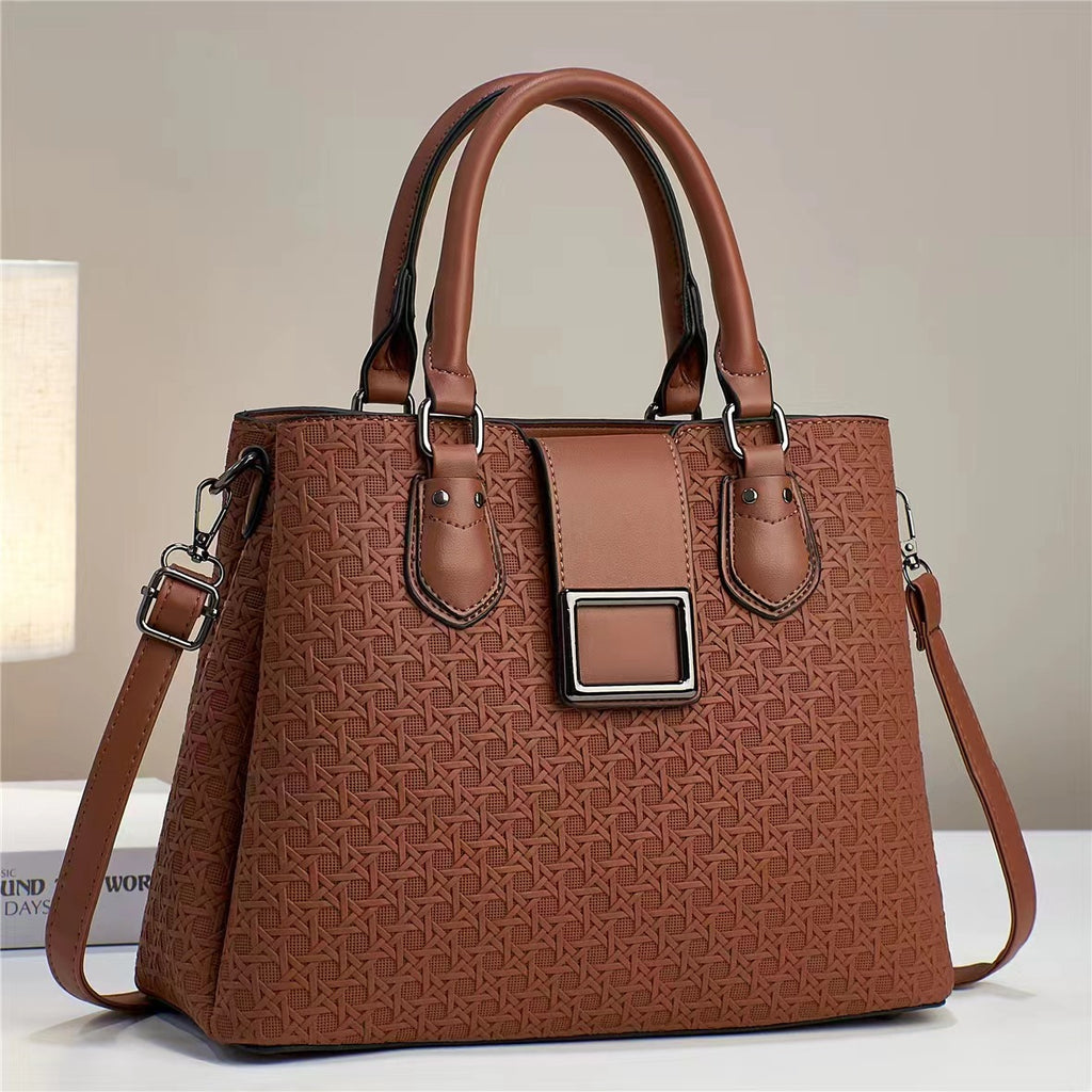 Sac à main embossé Fashionable et polyvalent Elégant Sac à épaule ou Crossbody