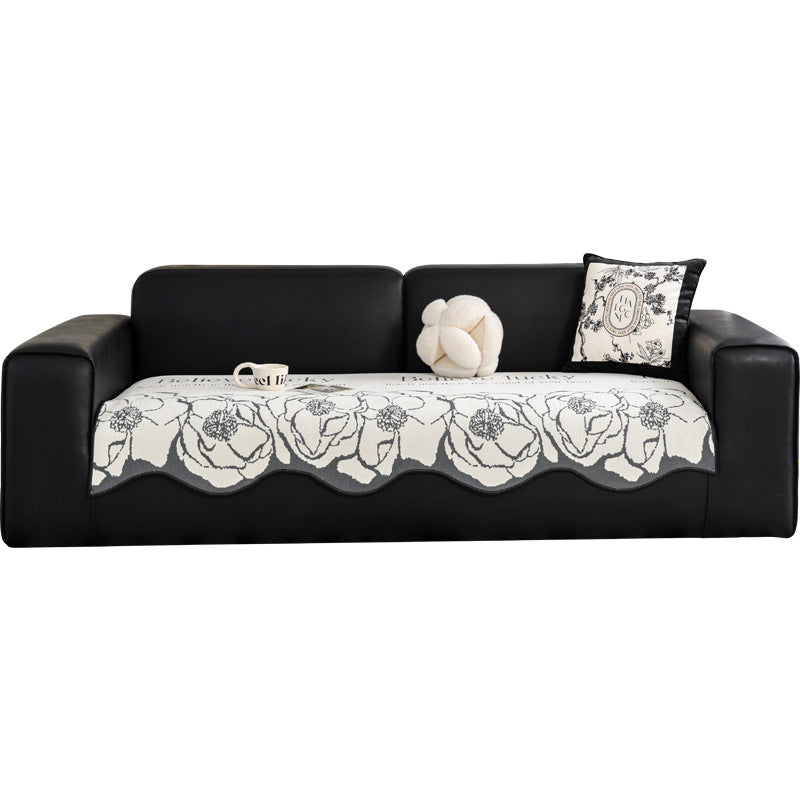 Coussin de canapé d'été irrégulier avec un tissu léger et luxueux