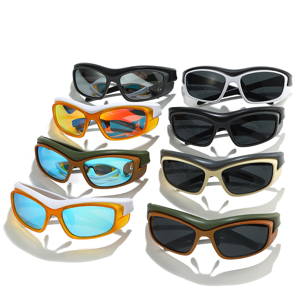 Lunettes de soleil de style sport amovibles pour femmes