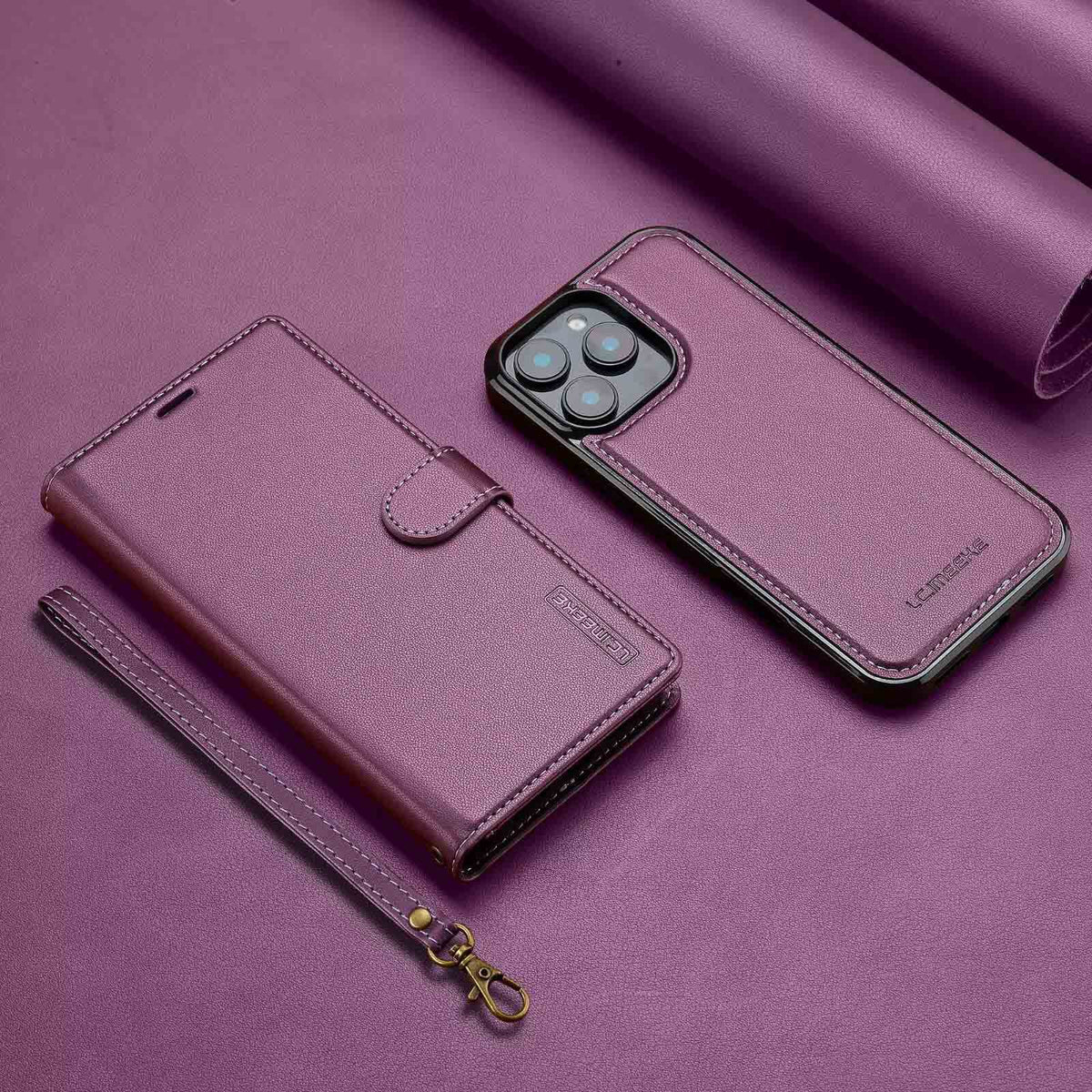 2-en-1 Étui de protection pour téléphone Flip