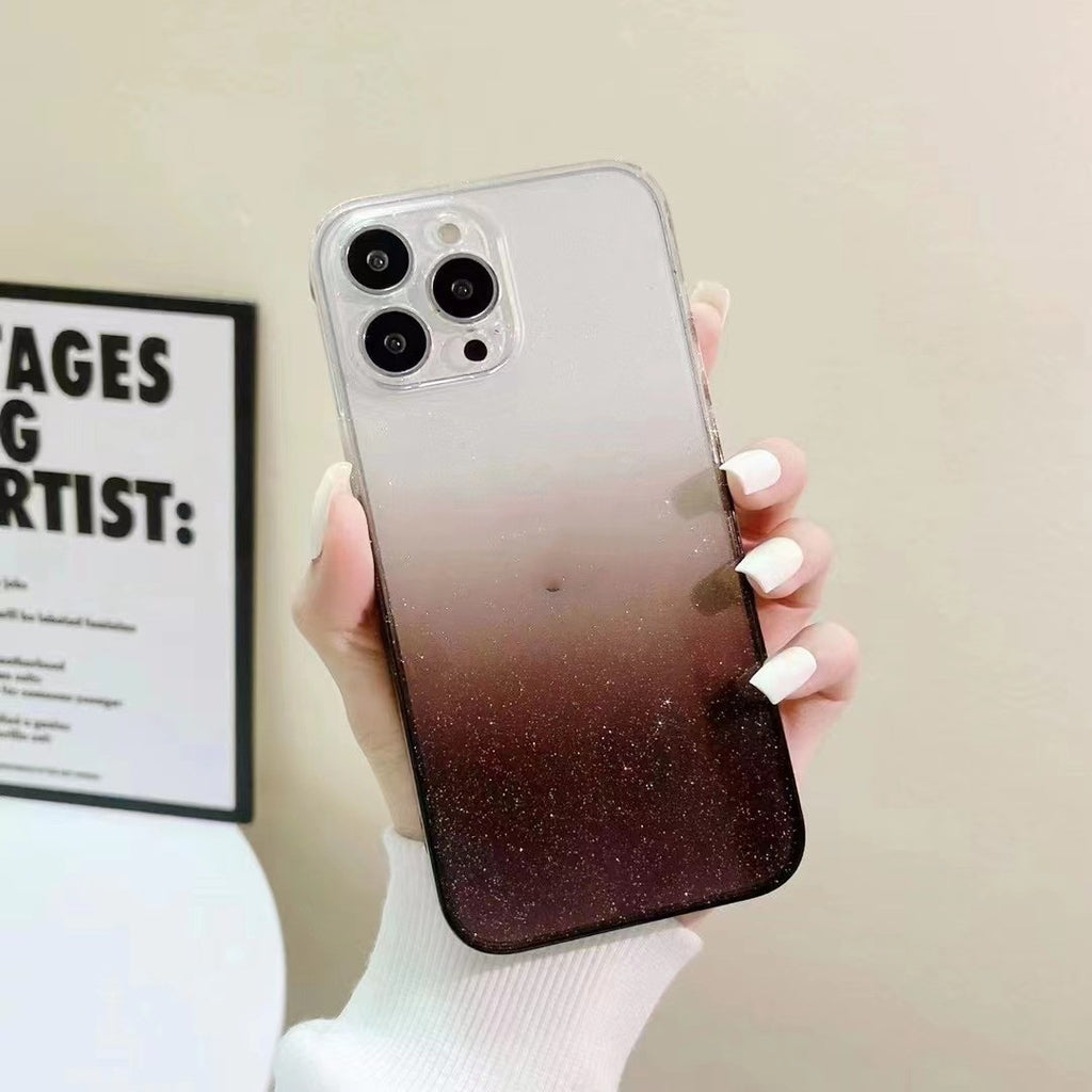 Revêtement de protection transparent en verre glitter gradué