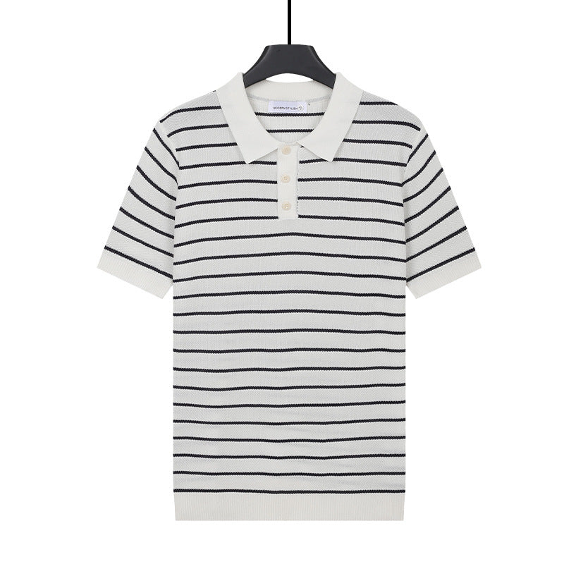 T-shirt à col tournant Hommes Viscose Top