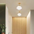 Nordic Modern Cream-toned Mid-century Minimalist Plafond Lumière